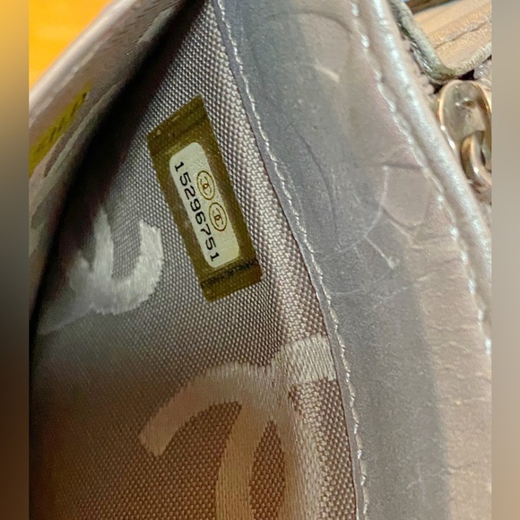 π₯LOW START-π₯π₯CHANEL Combon Line Lambskin Long Bifold Wallet - Picture 11 of 16